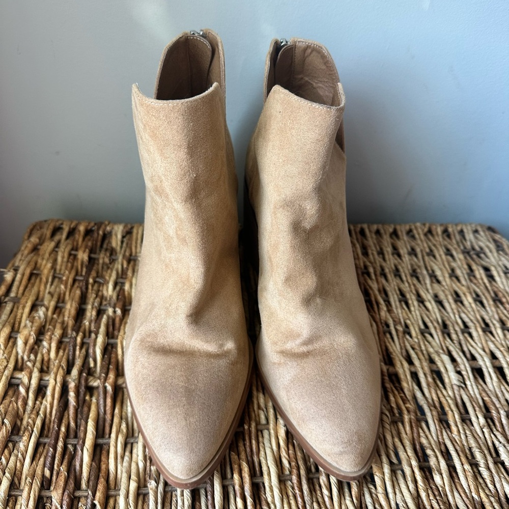 BP Tan Ankle Booties
